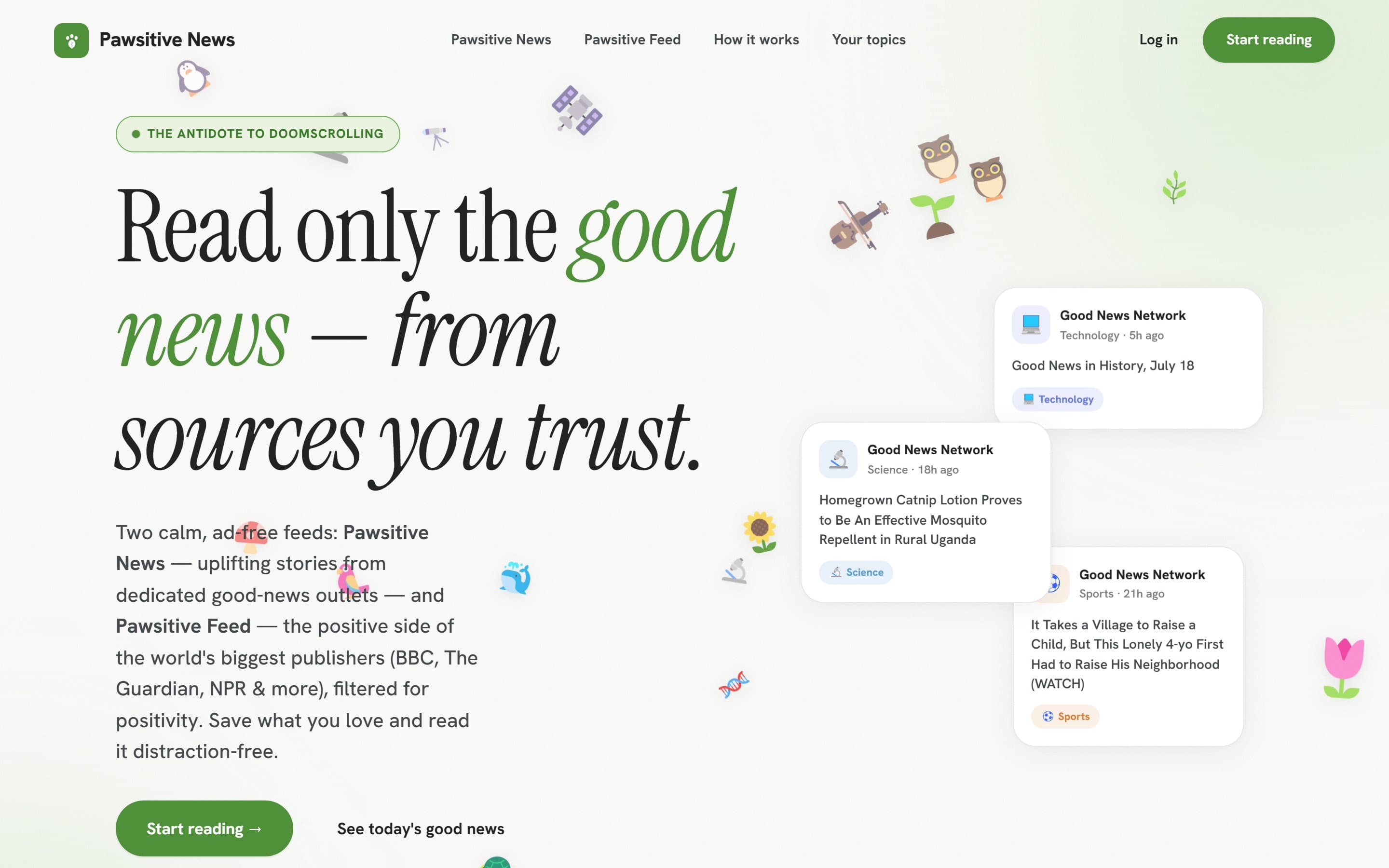 pawsitive.fun — web app shot